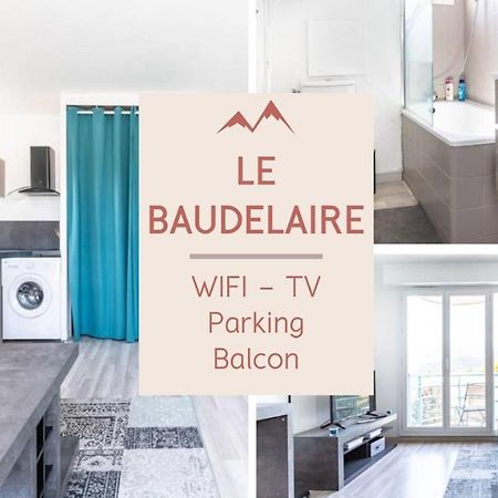 Le Baudelaire - Cosy Studio et Parking à Grenoble Exterior foto